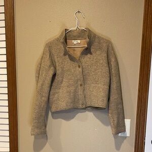 Jcrew wool cardigan